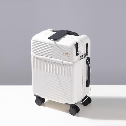 制造3年依诗顿品牌相似出口日本前置开口行李箱万向轮网红